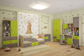 Детская комната Пуговка в Норильске - norilsk.katalogmebeli.com | фото