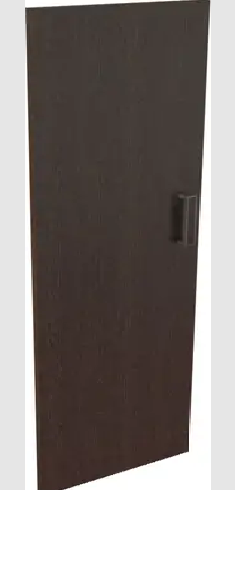 Дверь из ЛДСП к узкому стеллажу К-974. Ф Венге в Норильске - norilsk.katalogmebeli.com | фото
