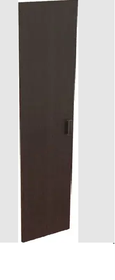 Дверь из ЛДСП к узкому стеллажу К-975. Ф Венге в Норильске - norilsk.katalogmebeli.com | фото