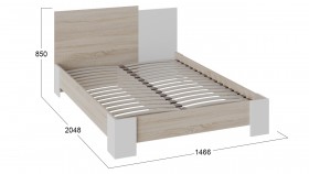 Кровать без ПМ «Сэнди» Тип 1 (без подъемного механизма) в Норильске - norilsk.katalogmebeli.com | фото 4