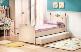 Кровать детская Балли 2-х уровневая (венге/белфорт) в Норильске - norilsk.katalogmebeli.com | фото 2