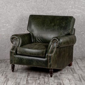 Кресло кожаное Лофт Аристократ (ширина 1070 мм) в Норильске - norilsk.katalogmebeli.com | фото 1
