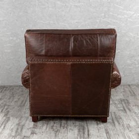Кресло кожаное Лофт Аристократ (ширина 1100 мм) в Норильске - norilsk.katalogmebeli.com | фото 7