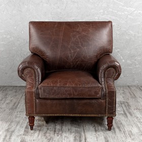 Кресло кожаное Лофт Аристократ (ширина 1100 мм) в Норильске - norilsk.katalogmebeli.com | фото 8
