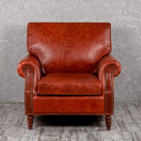 Кресло кожаное Лофт Аристократ (кожа буйвола) в Норильске - norilsk.katalogmebeli.com | фото 8