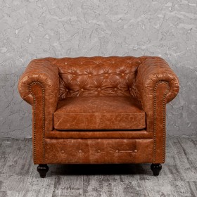 Кресло кожаное Лофт Честер (кожа буйвола) в Норильске - norilsk.katalogmebeli.com | фото 7
