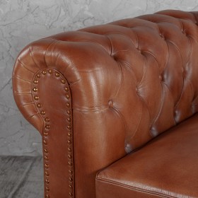 Кресло кожаное Лофт Честер (кожа) в Норильске - norilsk.katalogmebeli.com | фото 3