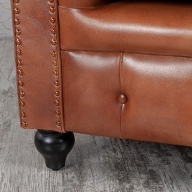 Кресло кожаное Лофт Честер (кожа) в Норильске - norilsk.katalogmebeli.com | фото 5