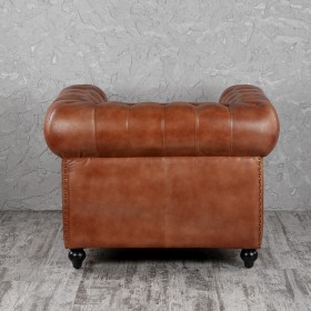 Кресло кожаное Лофт Честер (кожа) в Норильске - norilsk.katalogmebeli.com | фото 7