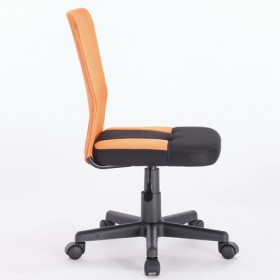 Кресло компактное BRABIX Smart MG-313 (черный, оранжевый) в Норильске - norilsk.katalogmebeli.com | фото 2