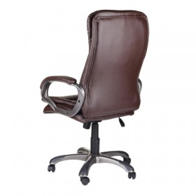 Кресло офисное BRABIX Omega EX-589 (коричневое) в Норильске - norilsk.katalogmebeli.com | фото 3