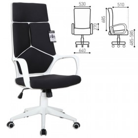 Кресло офисное BRABIX Prime EX-515 (черная ткань) в Норильске - norilsk.katalogmebeli.com | фото 1