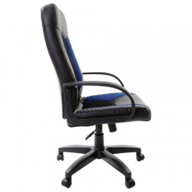 Кресло офисное BRABIX Strike EX-525 (сине-черный) в Норильске - norilsk.katalogmebeli.com | фото 2