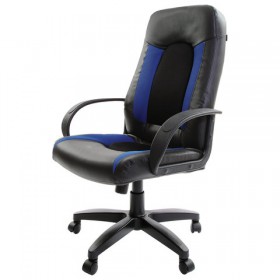 Кресло офисное BRABIX Strike EX-525 (сине-черный) в Норильске - norilsk.katalogmebeli.com | фото 5