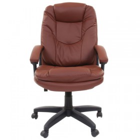 Кресло офисное BRABIX Trend EX-568 (коричневый) в Норильске - norilsk.katalogmebeli.com | фото 3