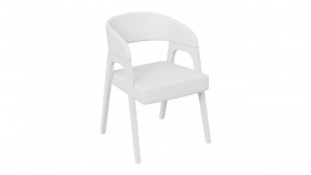 Кресло «Техас 1» (Белый матовый/Экокожа Белый №66) в Норильске - norilsk.katalogmebeli.com | фото