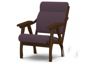 Кресло Вега-10 (орех лак/ULTRA PLUM) в Норильске - norilsk.katalogmebeli.com | фото
