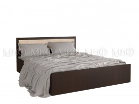 Кровать 1,4 Фиеста (Венге/Дуб беленый) в Норильске - norilsk.katalogmebeli.com | фото 1