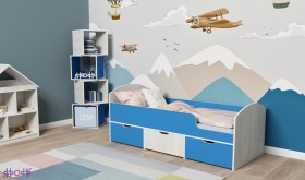 Кровать Малыш-мини Винтерберг/Голубой в Норильске - norilsk.katalogmebeli.com | фото