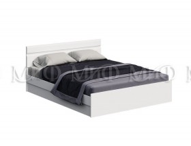 Кровать Нэнси New 1,4м (Белый/белый глянец) в Норильске - norilsk.katalogmebeli.com | фото