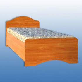 Кровать одинарная с ящиками 800-1 без матраса (круглые спинки) Вишня Оксфорд в Норильске - norilsk.katalogmebeli.com | фото 2