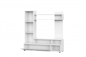 Мебель для гостиной "МГС 9" Белый / Цемент светлый в Норильске - norilsk.katalogmebeli.com | фото 3