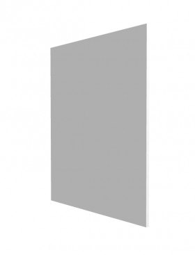 Панель торцевая С Ройс (для шкафов нижних) Белый софт в Норильске - norilsk.katalogmebeli.com | фото