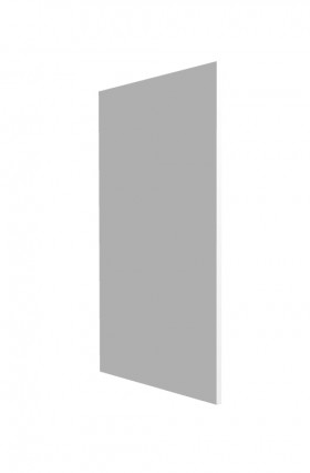 Панель торцевая СТ 400 Ройс (для шкафа торцевого нижнего) Белый софт в Норильске - norilsk.katalogmebeli.com | фото