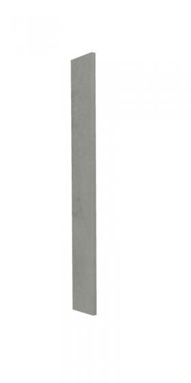 Панель торцевая ВПТ 400 Лофт (для шкафа торцевого верхнего) Бетон светлый в Норильске - norilsk.katalogmebeli.com | фото