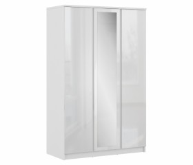 Шкаф 3-х дверный СБ-2493 Медея (Белый/Белый глянец) в Норильске - norilsk.katalogmebeli.com | фото