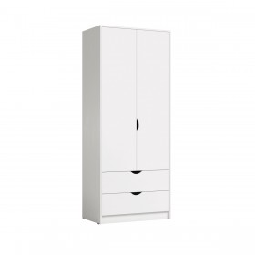 Шкаф для одежды 13.327 Уна (Белый) в Норильске - norilsk.katalogmebeli.com | фото 1