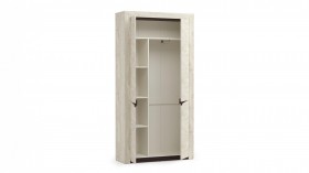 Шкаф для одежды 33.18 Лючия бетон в Норильске - norilsk.katalogmebeli.com | фото 3