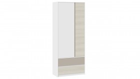 Шкаф для одежды комбинированный «Сканди» Дуб Гарден/Белый/Глиняный серый в Норильске - norilsk.katalogmebeli.com | фото 1