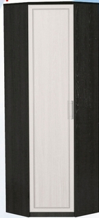Шкаф для одежды угловой ДЛЯ ГОСТИНОЙ ШОУ-695 Венге/Дуб выбеленный в Норильске - norilsk.katalogmebeli.com | фото 1