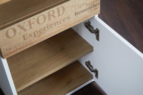Стол с ящиками «Оксфорд» (Ривьера/Белый с рисунком) в Норильске - norilsk.katalogmebeli.com | фото 10