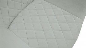 Стул «Дастин» К1С Белый/Велюр Confetti Silver в Норильске - norilsk.katalogmebeli.com | фото 3