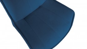 Стул «Тейлор» К1С Исп. 2 Белый/Велюр Confetti Blue в Норильске - norilsk.katalogmebeli.com | фото 3