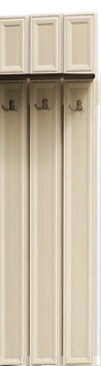 Вешалка для одежды навесная ДЛЯ ПРИХОЖЕЙ ВШ Венге/Дуб выбеленный в Норильске - norilsk.katalogmebeli.com | фото