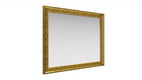 Зеркало навесное "Айрум"/(дуб кальяри / профиль: золото с орнаментом) в Норильске - norilsk.katalogmebeli.com | фото 1